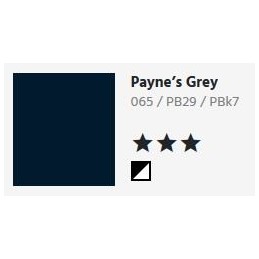 065 Payne's Grey - Georgian Olio all'Acqua
