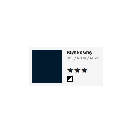 065 Payne's Grey - Georgian Olio all'Acqua