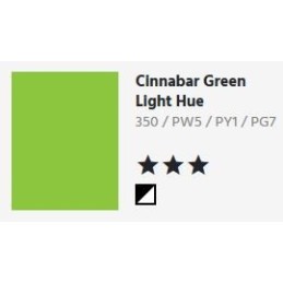 350 Cinnabar green light hue - Georgian Olio all'Acqua