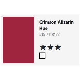 515 Crimson alizarin hue - Georgian Olio all'Acqua