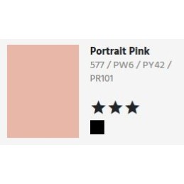 577 Portrait Pink - Georgian Olio all'Acqua