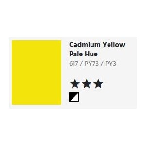 617 Cadmium yellow pale hue - Georgian Olio all'Acqua