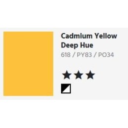 618 Cadmium yellow deep hue - Georgian Olio all'Acqua