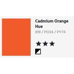619 Cadmium orange hue - Georgian Olio all'Acqua