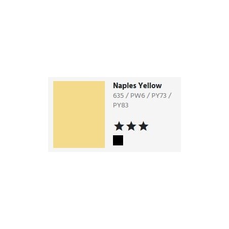635 Naples yellow - Georgian Olio all'Acqua