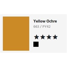 663 yellow ochre - Georgian Olio all'Acqua