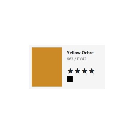 663 yellow ochre - Georgian Olio all'Acqua