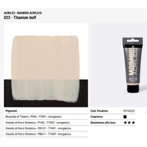 023 Titanium Buff - Maimeri acrilico