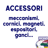 Accessori, Espositori, Cornici, Magneti, Orologi, Ganci...