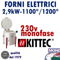 CB Forni Elettrici 2,9Kw-1100-1200°