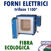 FCHE Forni in Fibra ecologica 1100° - Trifase