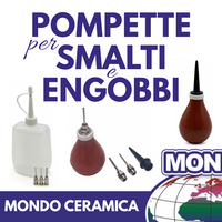 Pompette per smalti e engobbi